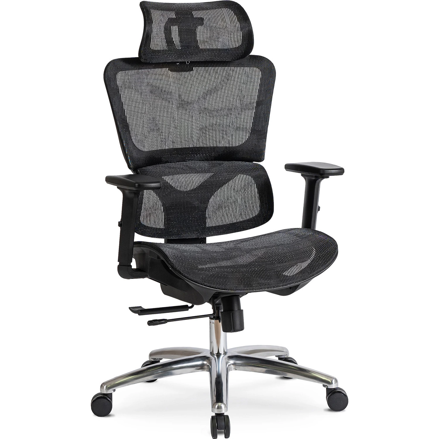 Ergonomické otočné kreslo ROYAL, čierne