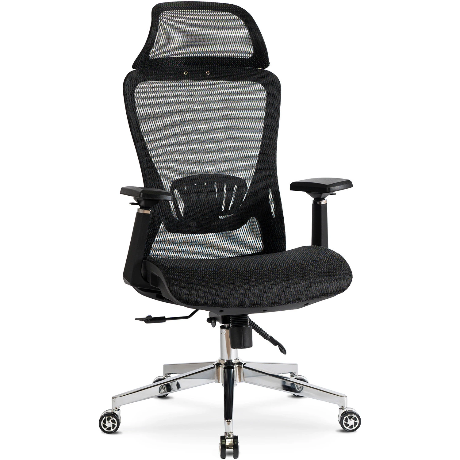 Ergonomické otočné kreslo LITOS, čierne
