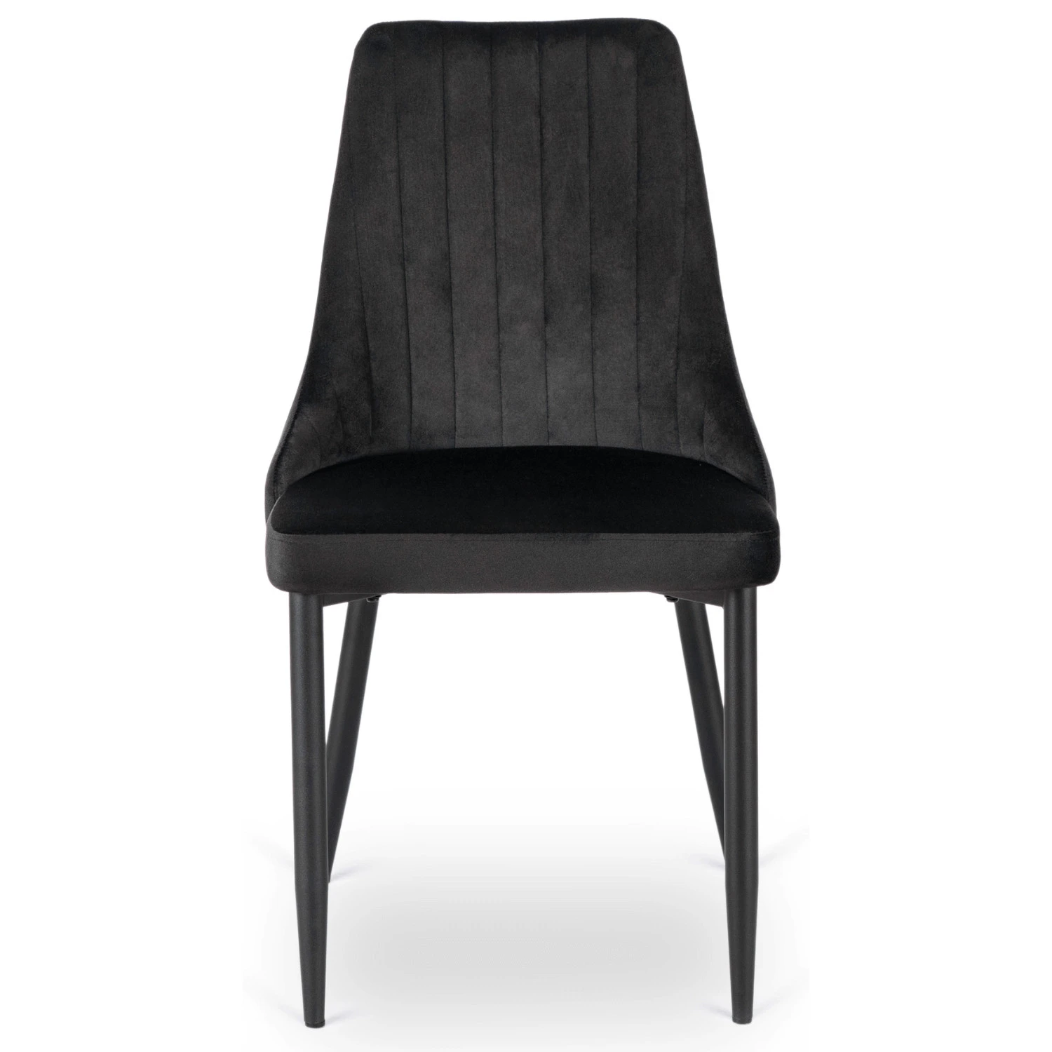 Sada: stôl HARRY 102-142 cm (dub artisan/čierny) a 4 stoličky BARI (čierne)