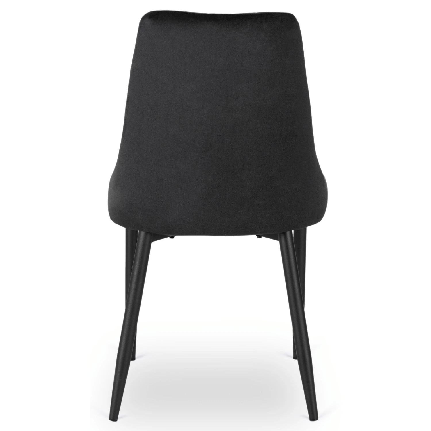 Sada: stôl HARRY 102-142 cm (dub artisan/čierny) a 4 stoličky BARI (čierne)
