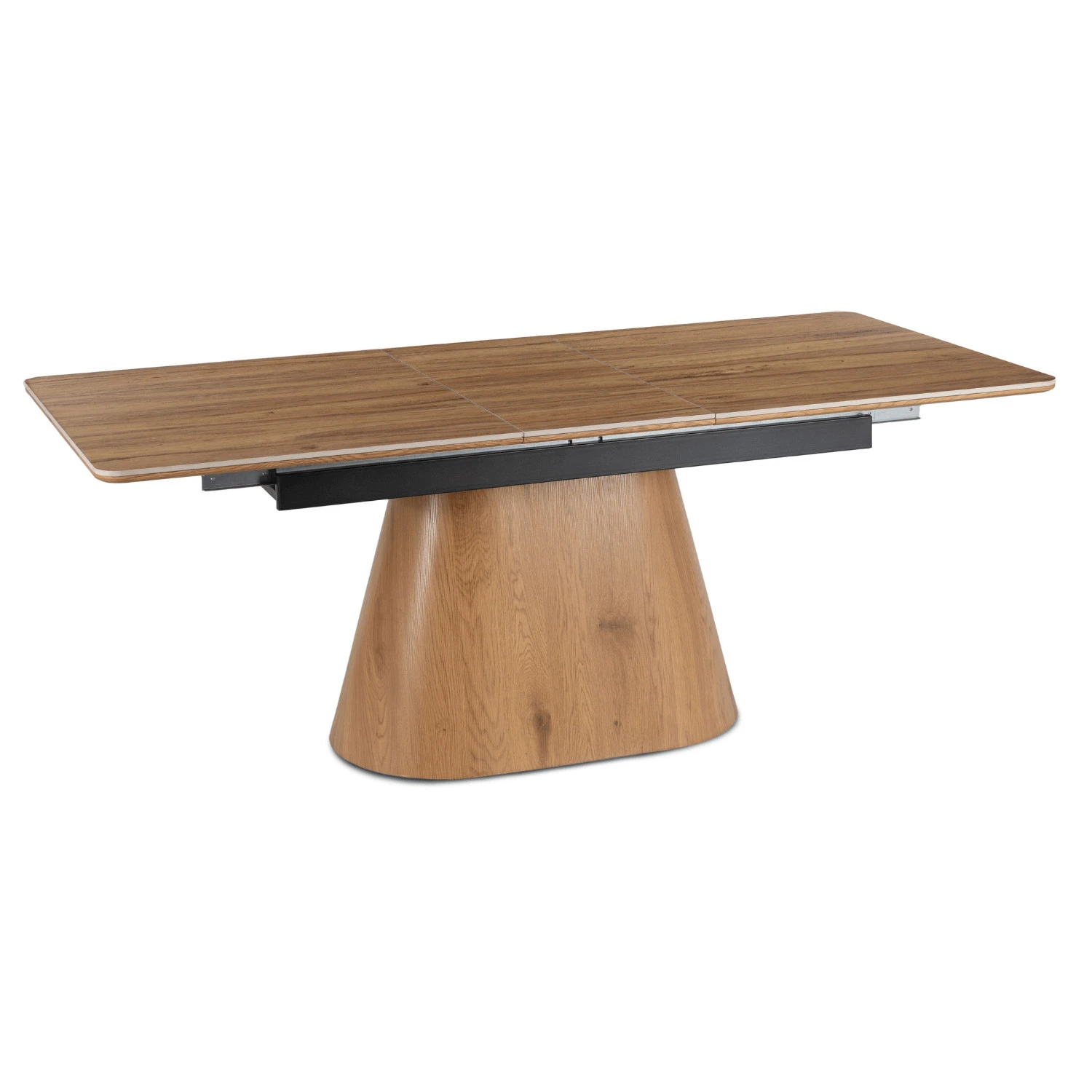 Keramický rozkladací stôl LIZBONA 160-200 cm, dub/dub