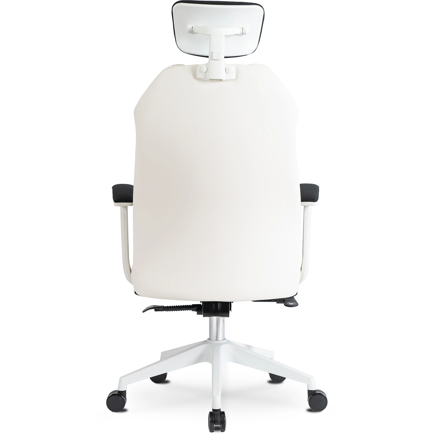 Ergonomické otočné kancelárske kreslo DUNCAN, čierne/biele