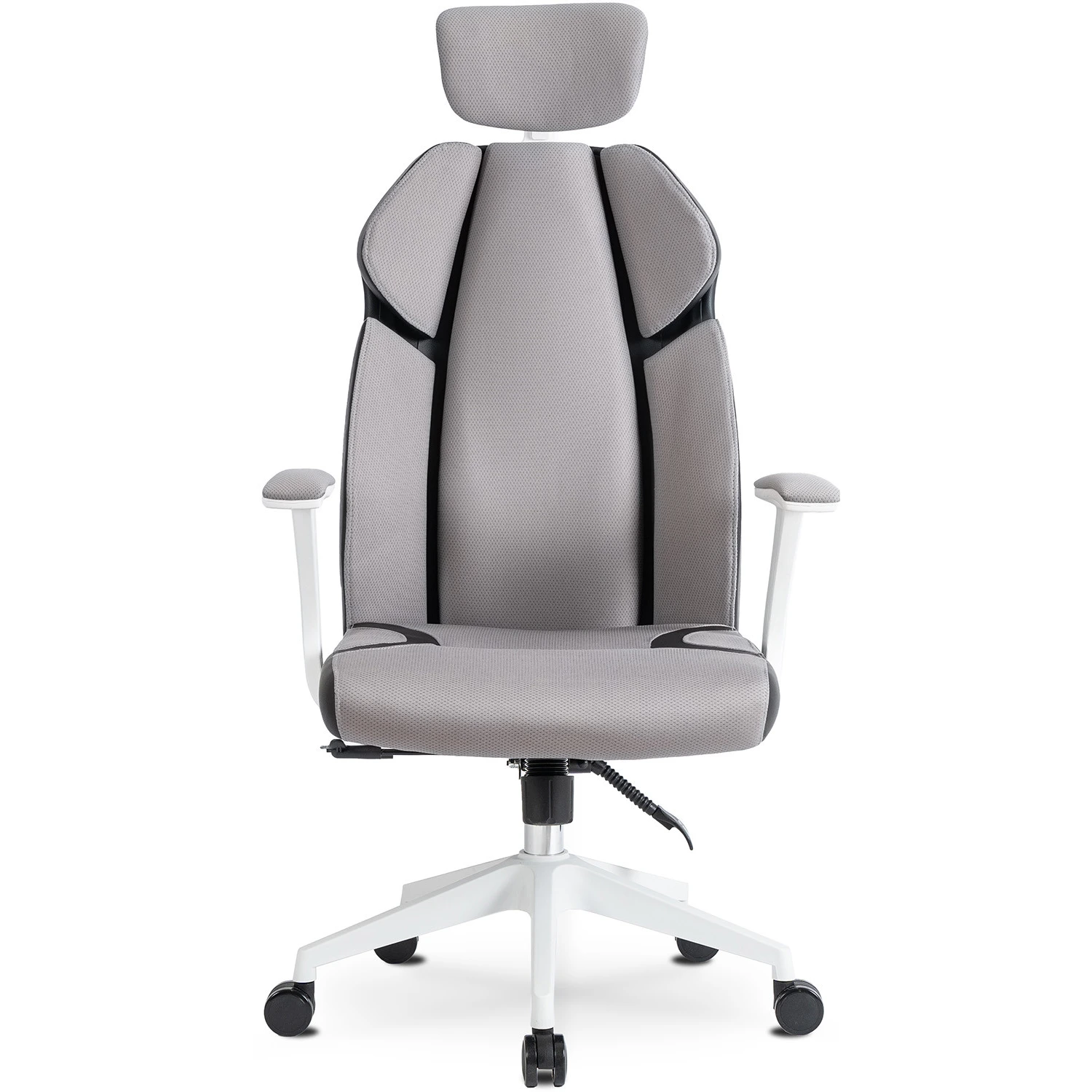 Ergonomické otočné kancelárske kreslo DUNCAN, sivé/čierne