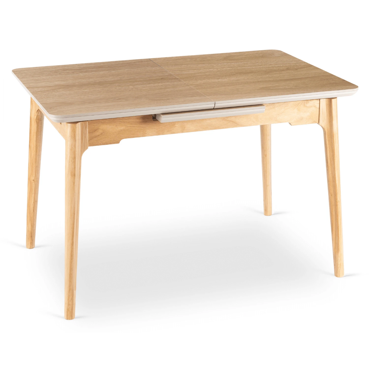 Rozkladací keramický stôl SAMER 138-178 cm, dub