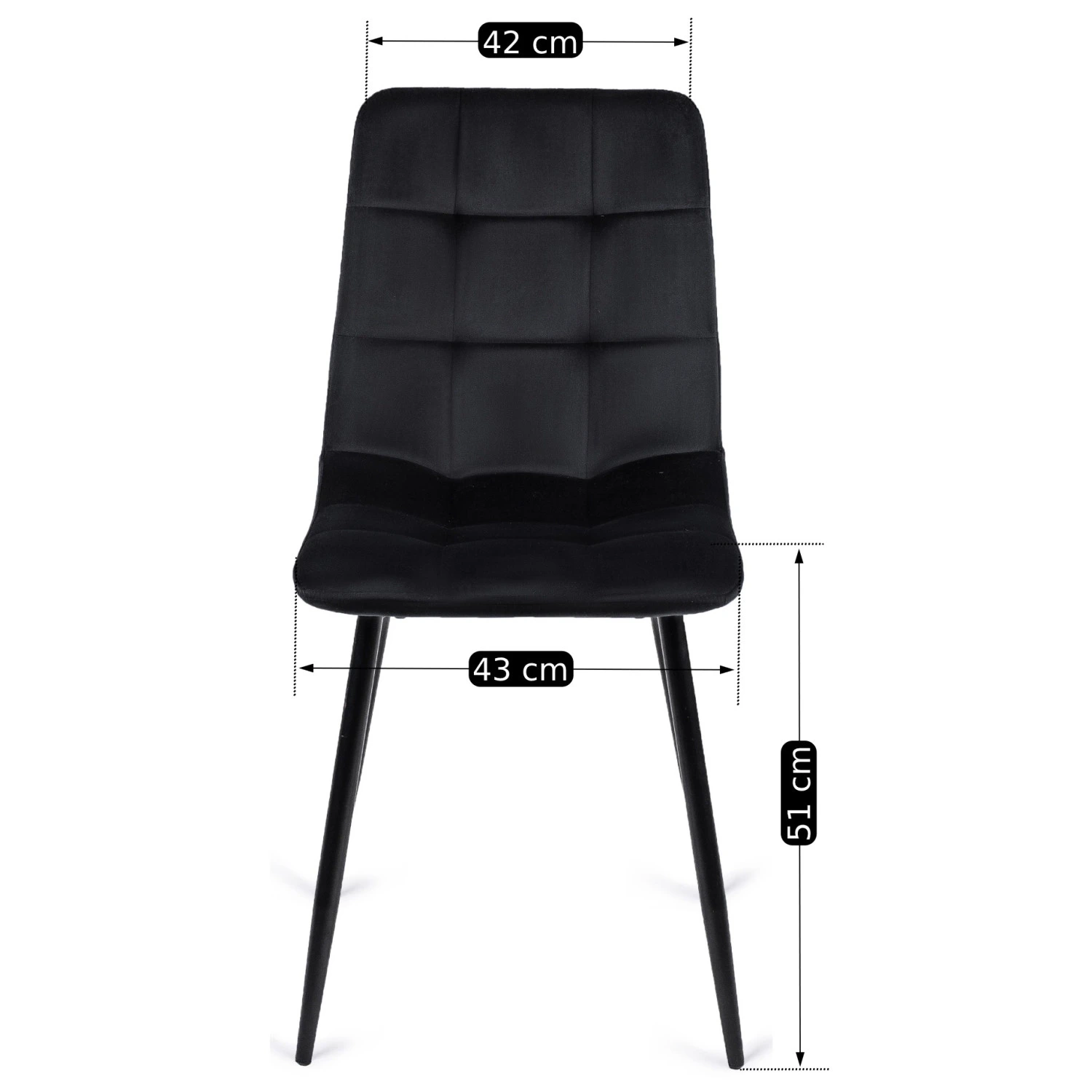 Sada: stôl HARRY 102-142 cm (dub craft/čierny) a 4 stoličky PERU (čierne)