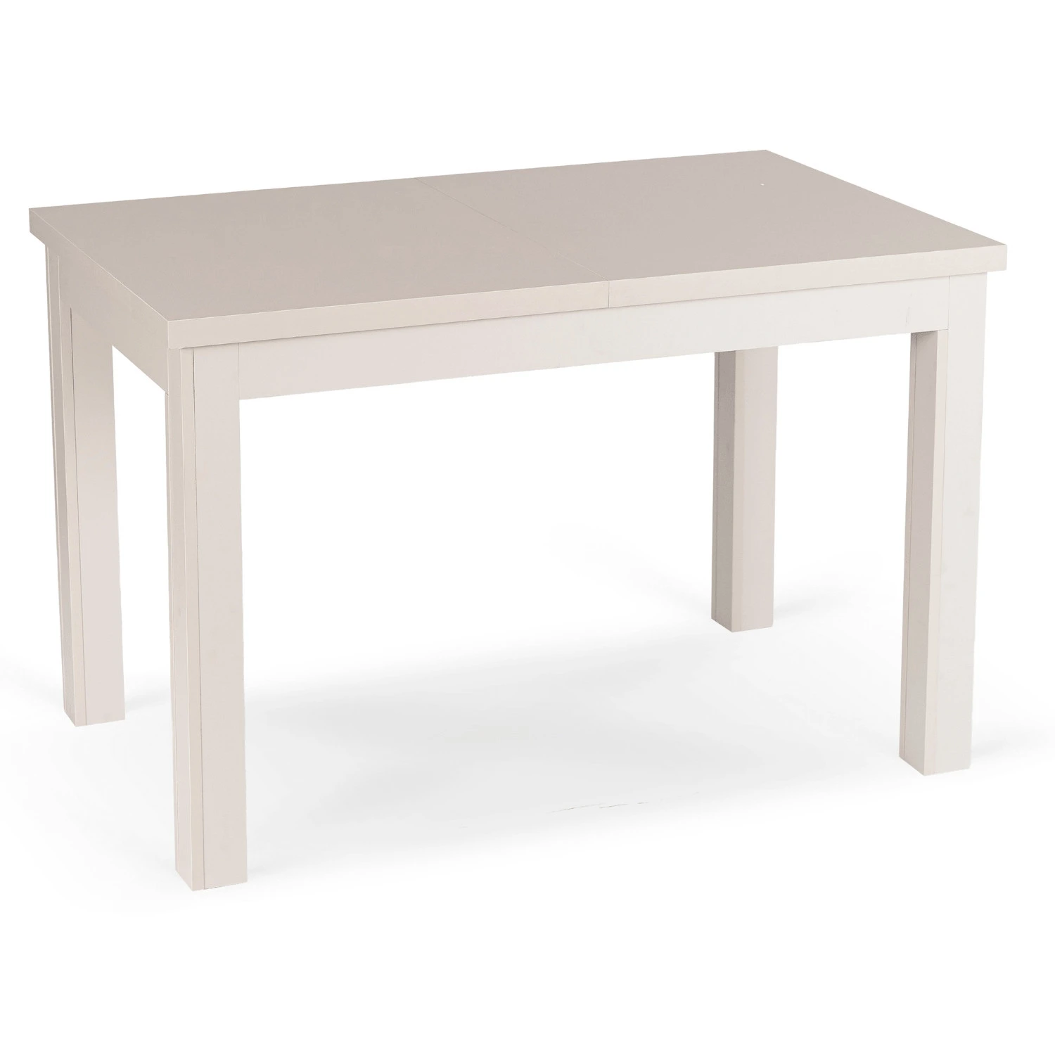 Rozkladací stôl SKUBI 120-160 cm, kašmír
