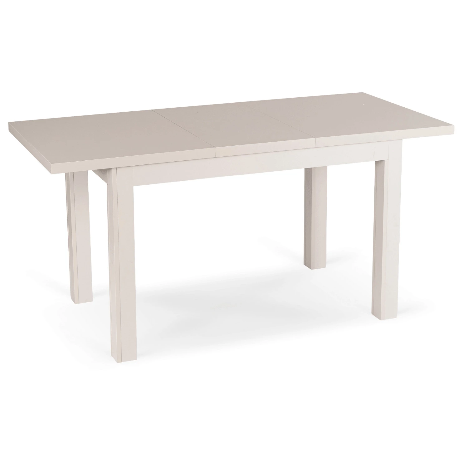 Rozkladací stôl SKUBI 120-160 cm, kašmír