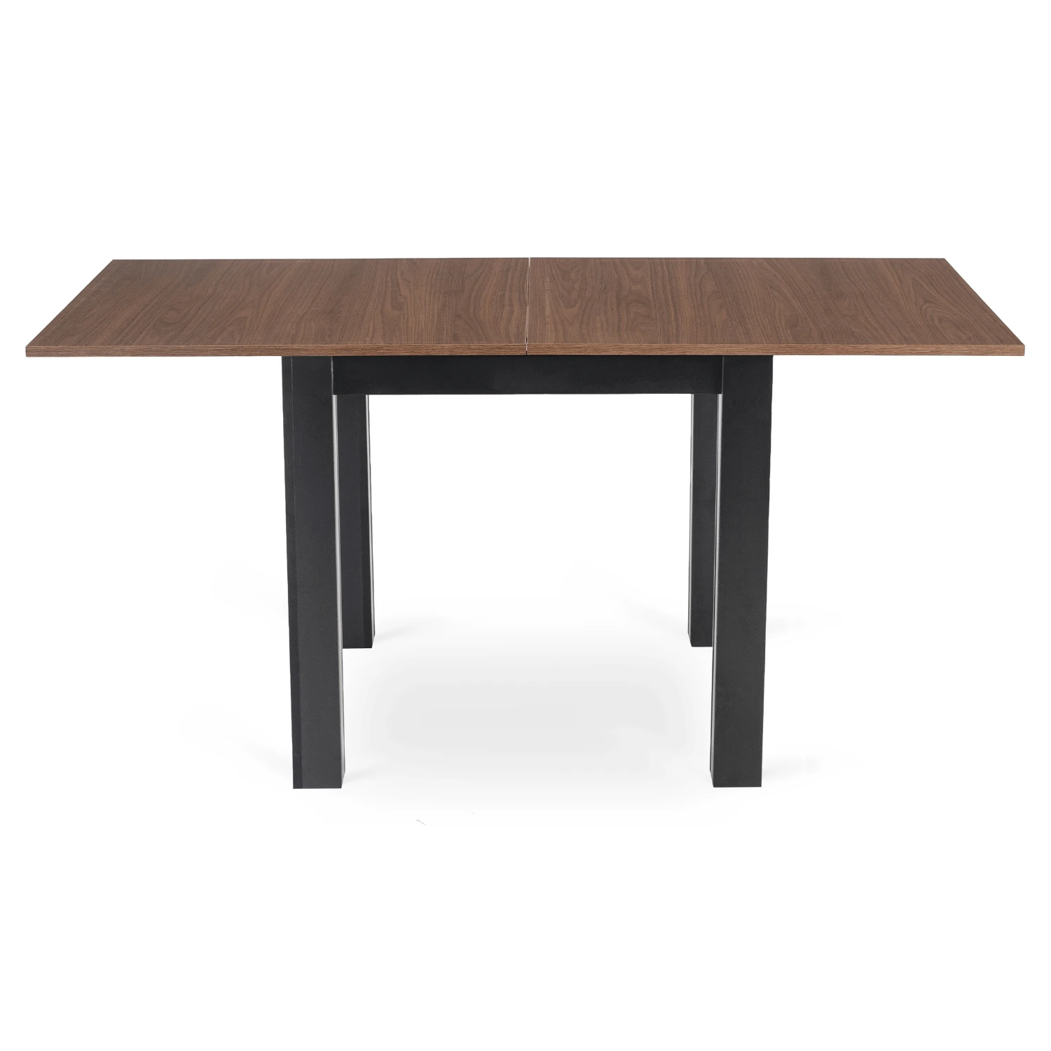 Rozkladací stôl MAX 80-160 cm, orech nice/čierny