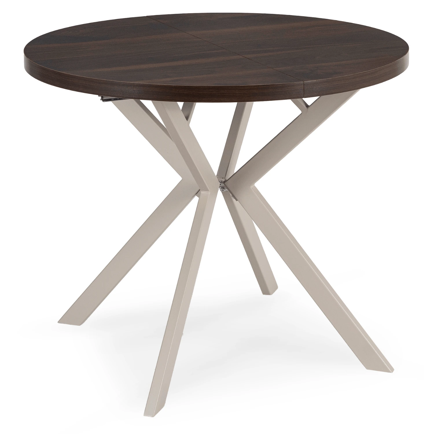 Rozkladací stôl LUGO 90-190 cm, orech/kašmír