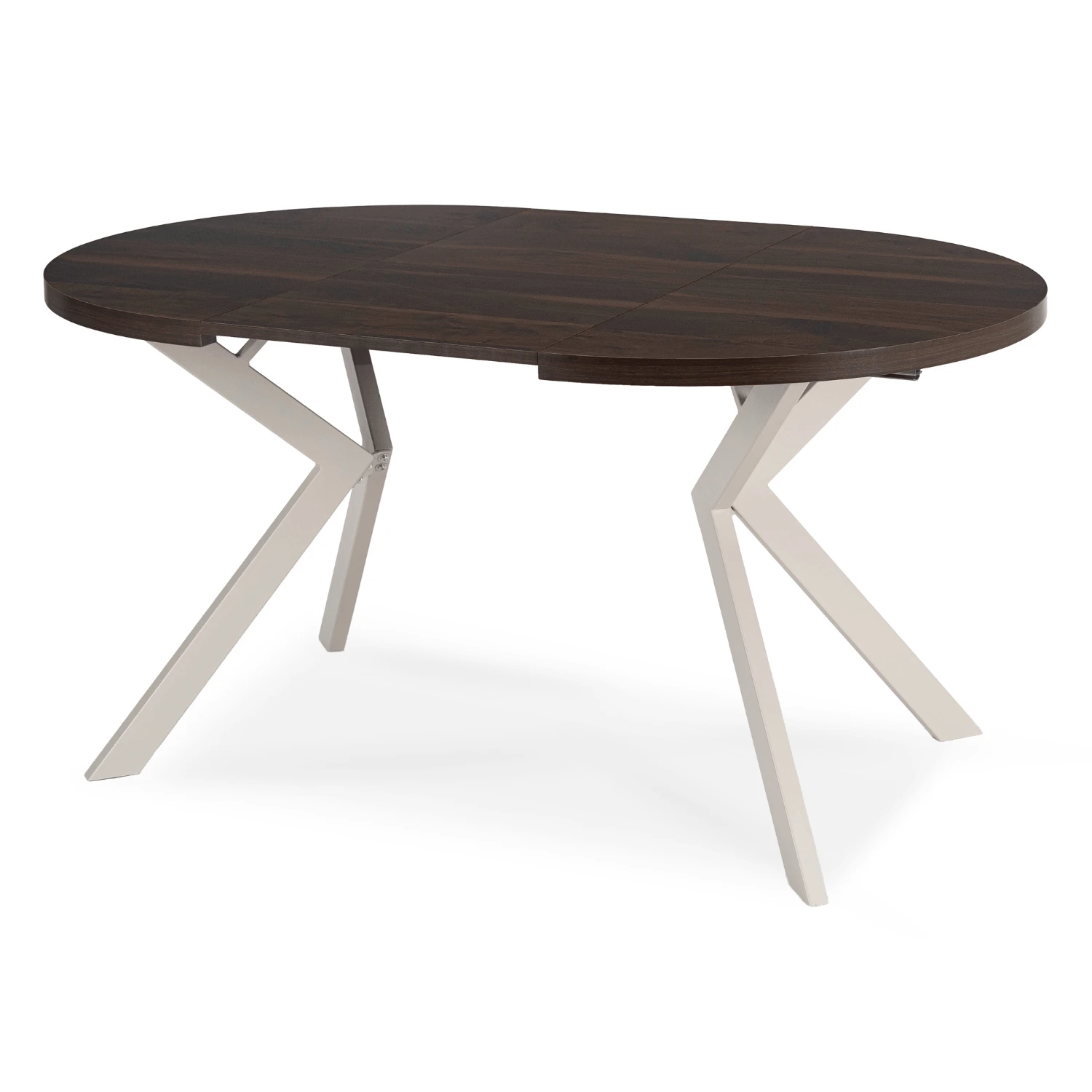 Rozkladací stôl LUGO 90-190 cm, orech/kašmír