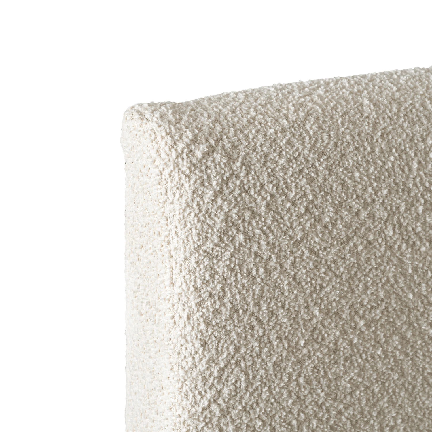 Posteľ 120x200 MARSYLIA s úložným priestorom, krémová, bouclé