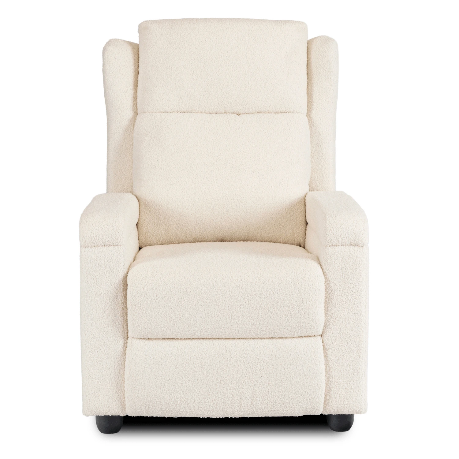 Rozkladacie kreslo SPENCER, krémové, bouclé