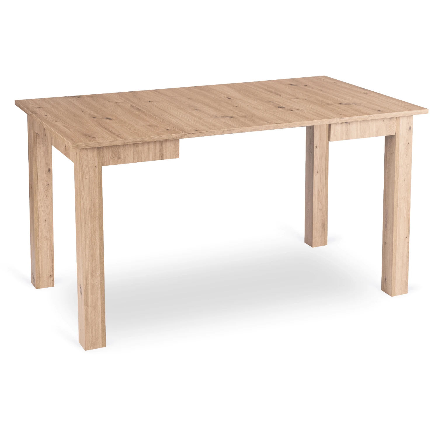 Rozkladací stôl BEN 80-200 cm, dub artisan