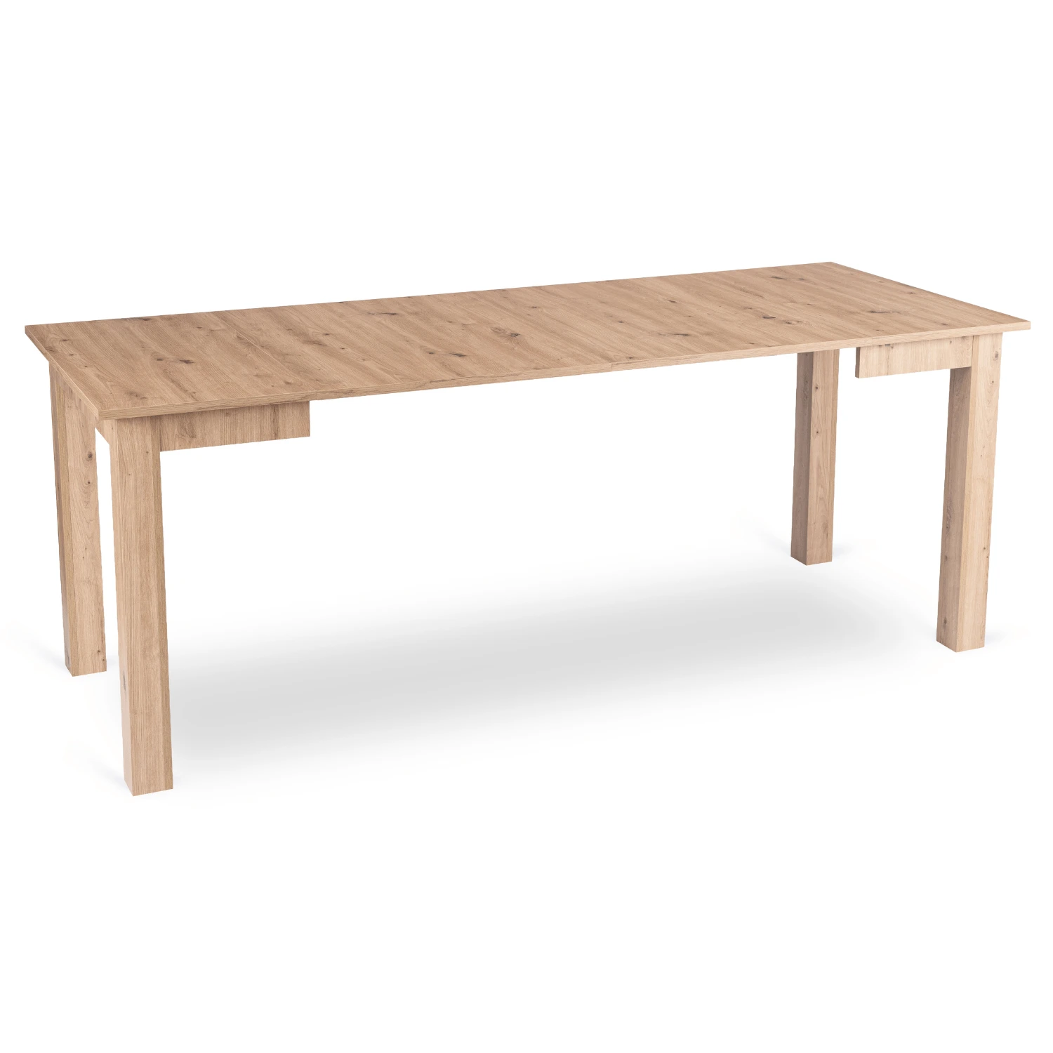 Rozkladací stôl BEN 80-200 cm, dub artisan