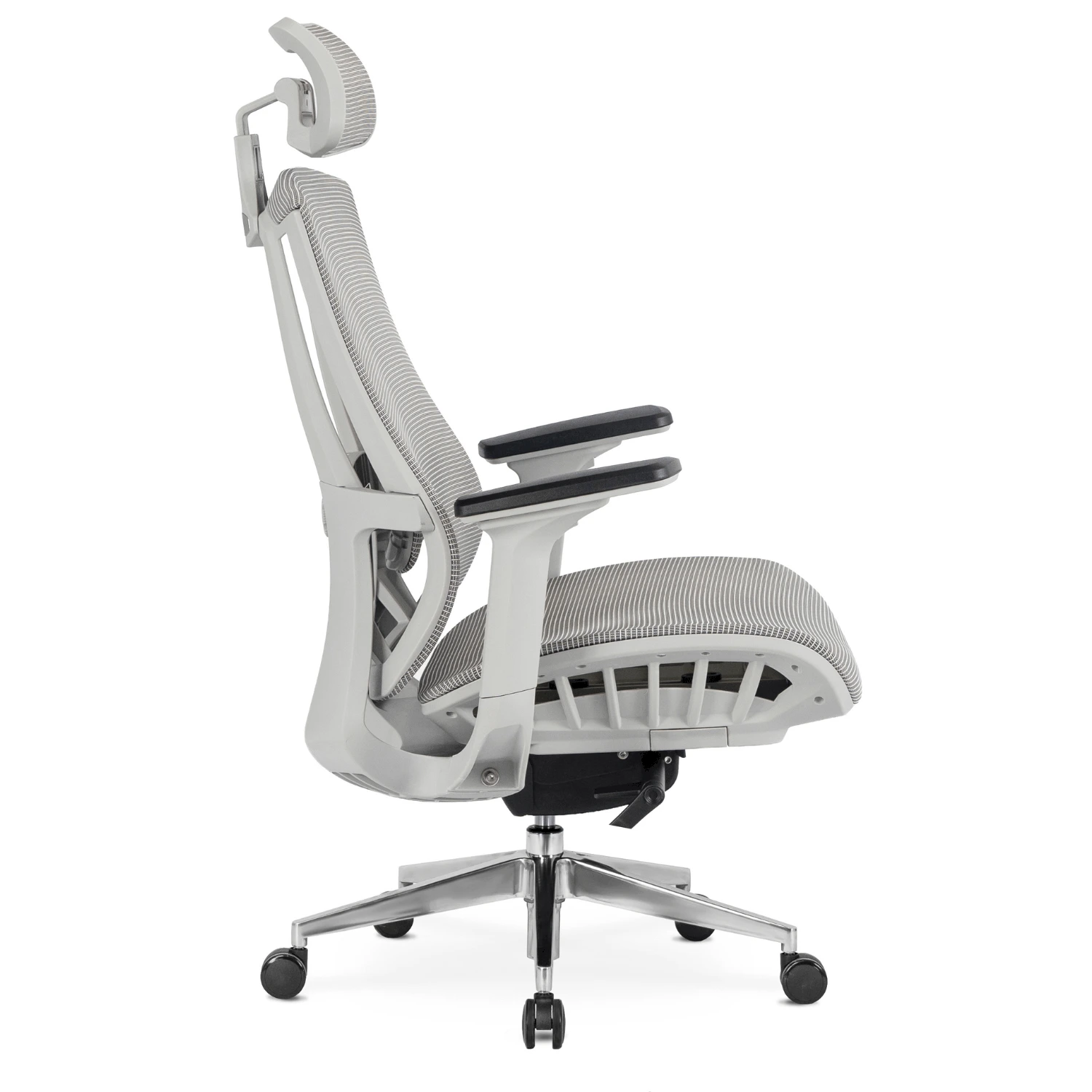 Ergonomické otočné kreslo SKY, sivé