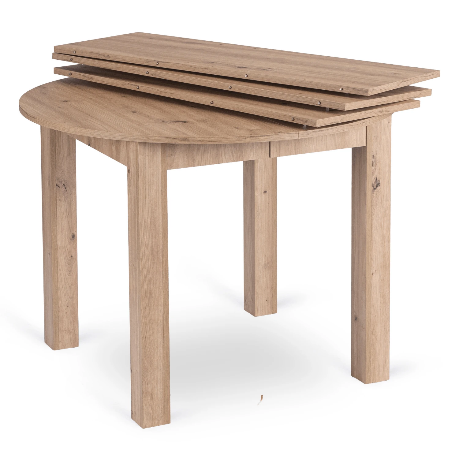 Rozkladací stôl JAMES 103-223 cm, dub artisan