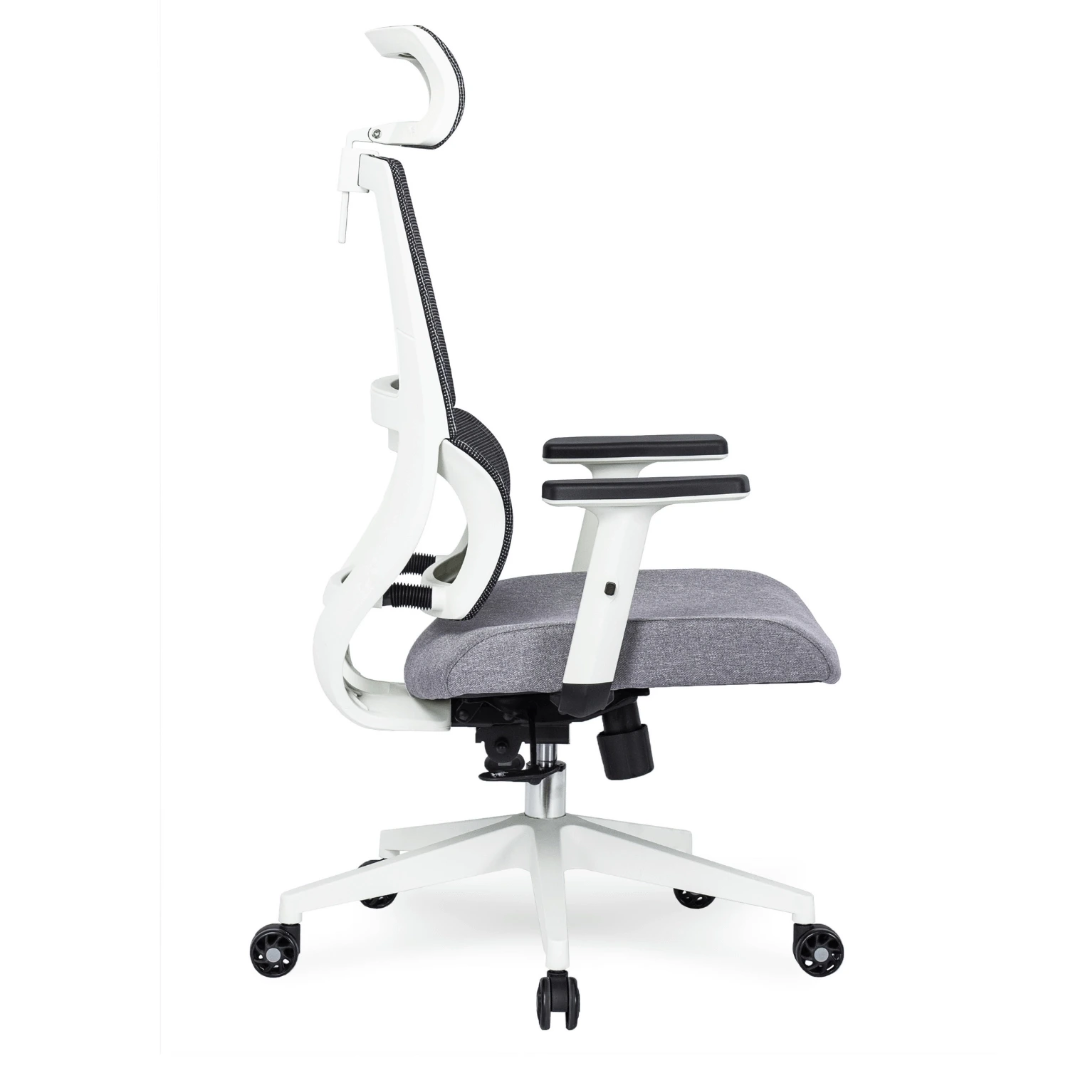 Ergonomické otočné kreslo NICKI, sivé