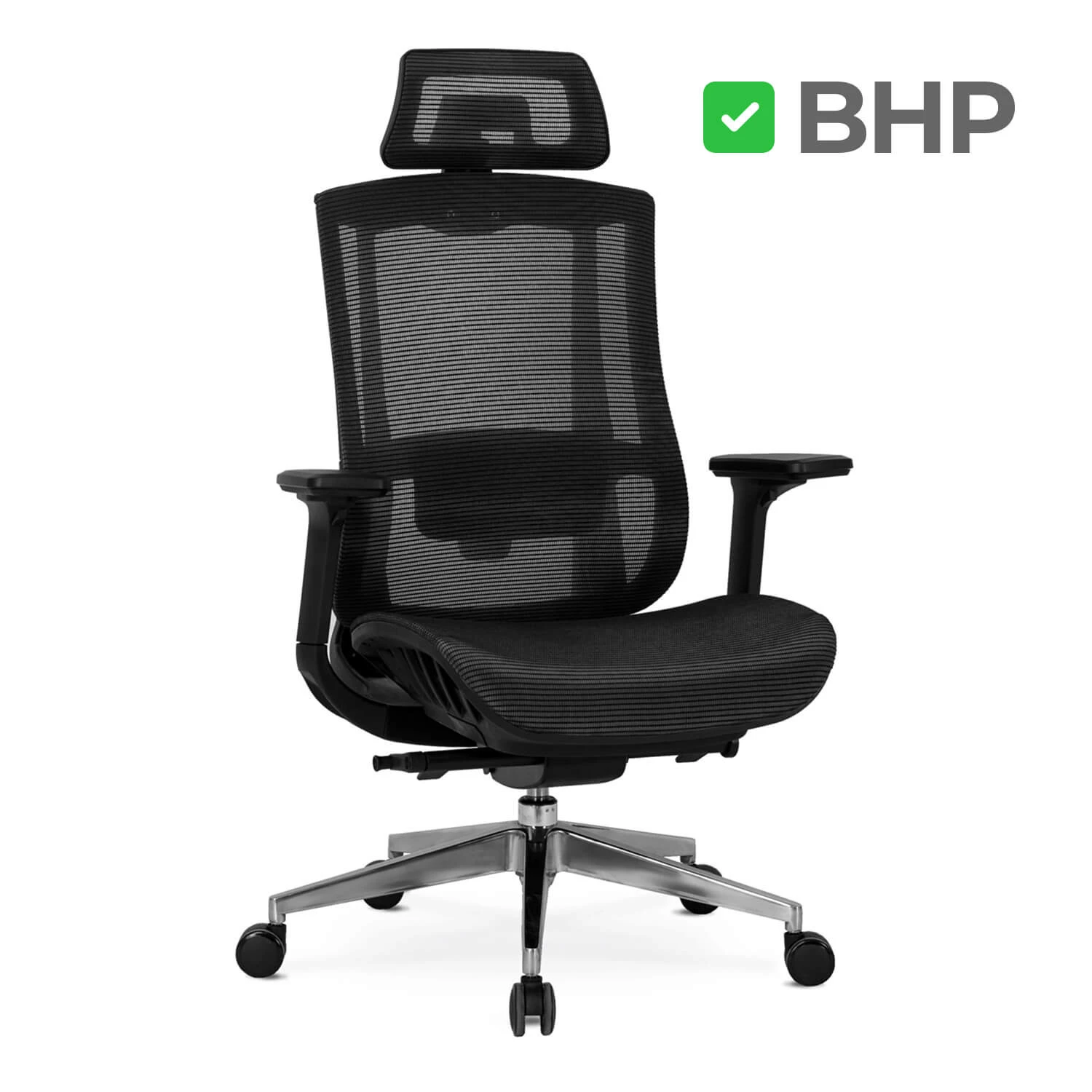 Ergonomické otočné kreslo DYLAN, čierne