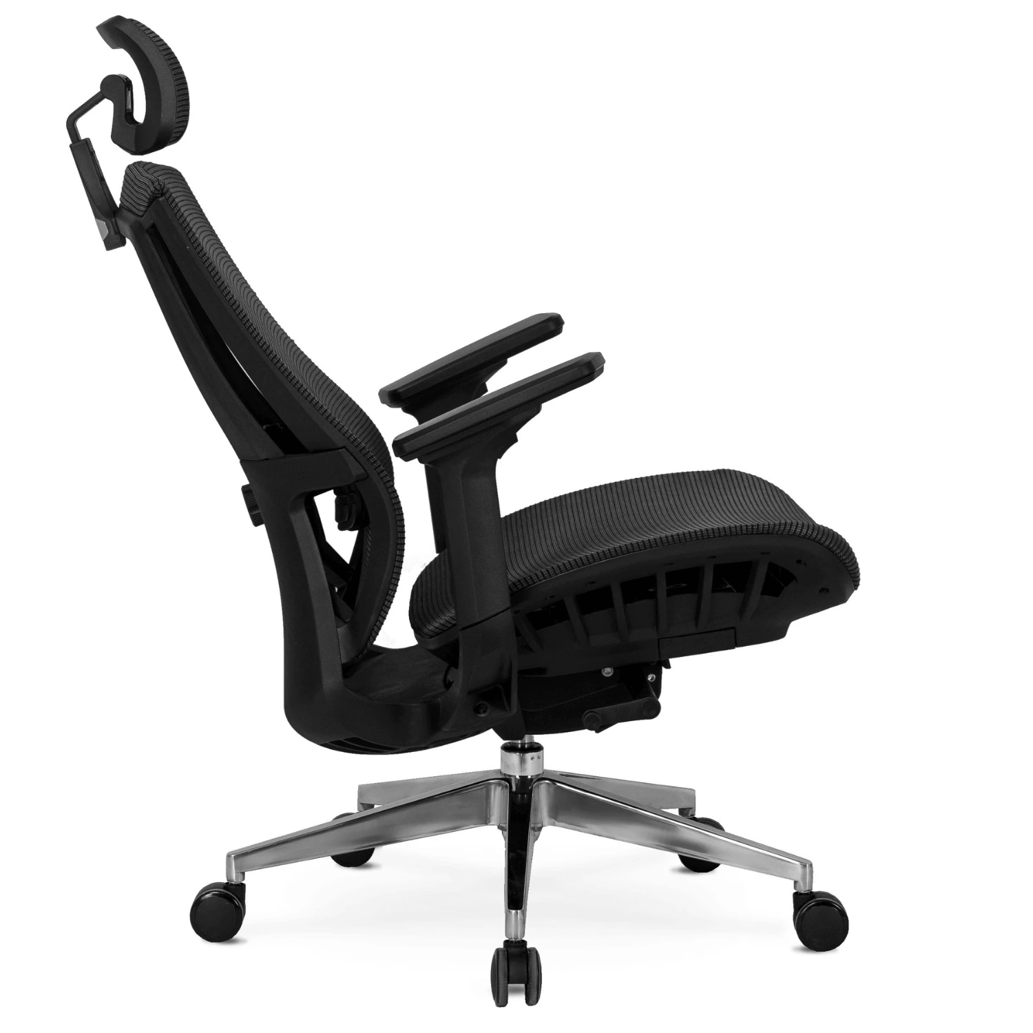 Ergonomické otočné kreslo DYLAN, čierne