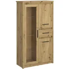 Witryna Niska do Salonu OPIA 85,6 cm Dąb Artisan Nowoczesna